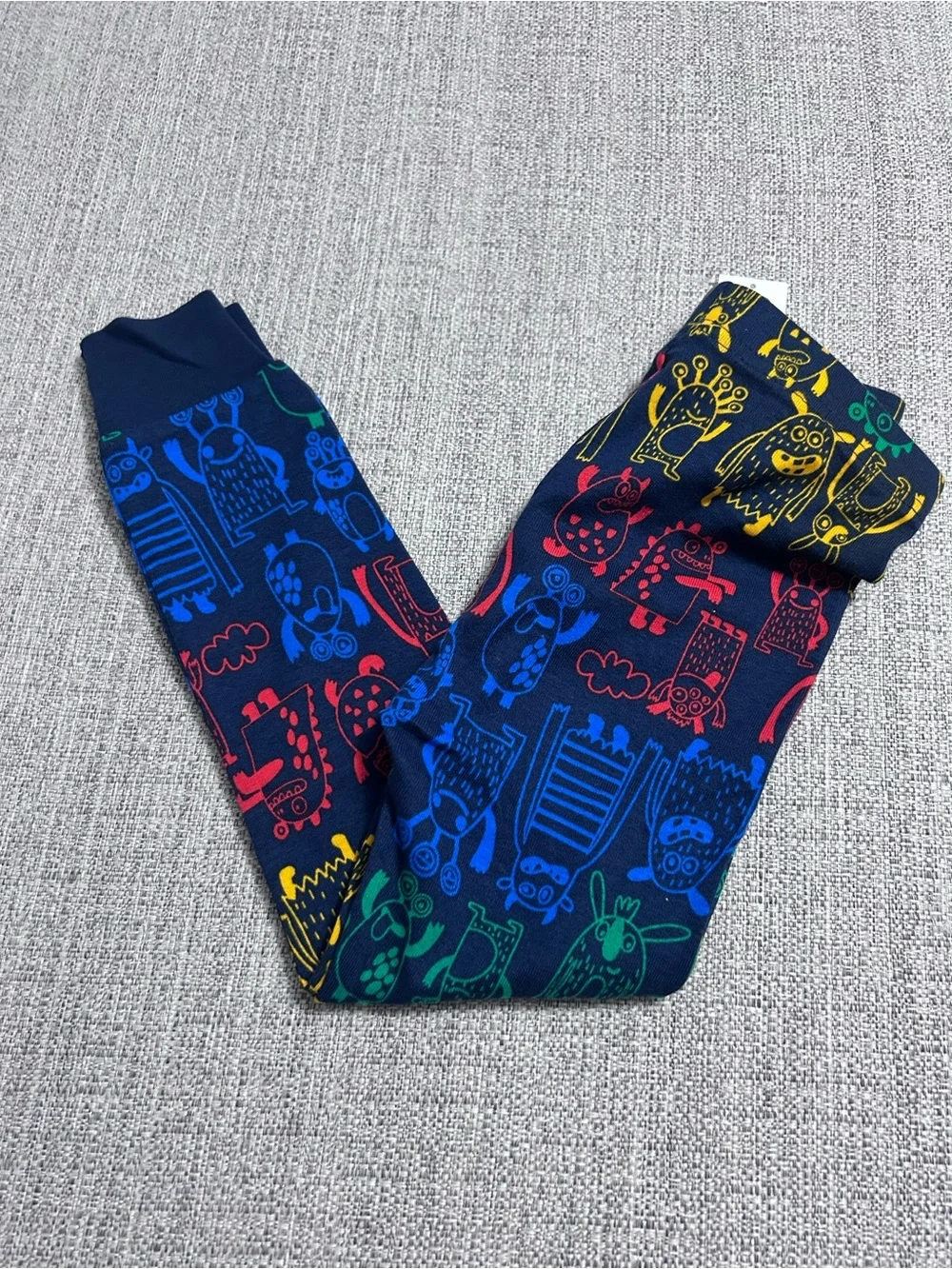 Old Navy ‘Sleep Monster' Pajama Set - Multicolor Monster Prints. Size 3T. NWT